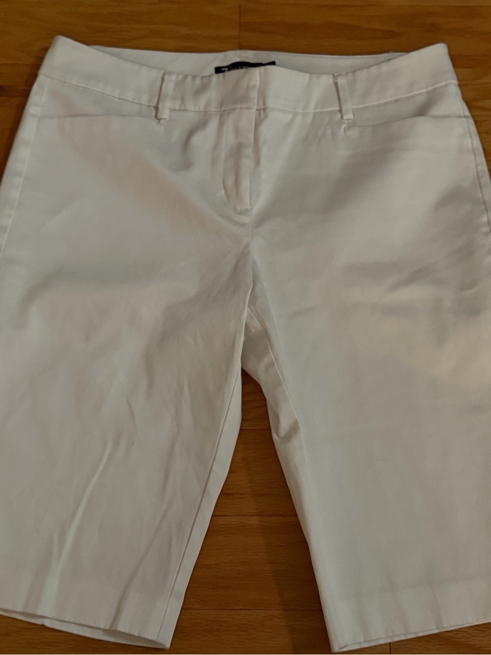 Women’s White Bermuda Dressy Shorts Size 12